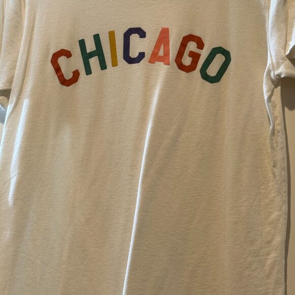 Alice & Wonder | Sweet Home Chicago Tee | Ivory | Size: S - Picture 8 of 9